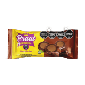 Praat Galletitas Aventura Chocolate Relleno de Chocolate 85g
