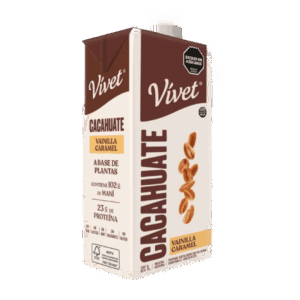 Vivet Bebida de Cacahuate Vainilla 1000ml