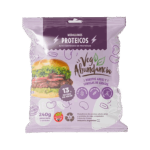 Veg Abundancia Medallones Aduki y Semillas de Girasol 240g