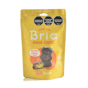 Bria Cookies Quinoa Chocolate, Coco y Almendras Saladas 100g