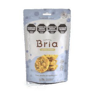 Bria Cookies Coco, Semilla de Zapallo y Chia 70g