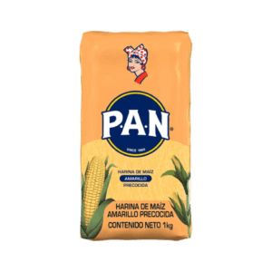 Pan Harina de Maiz Amarillo Precocido y Molido 1000g