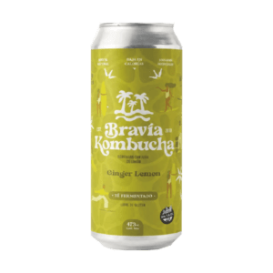 Bravia Kombucha Ginger Lemon 473ml