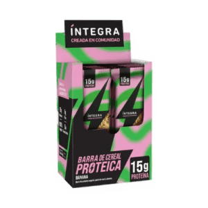 Integra Barra Proteica de Banana 43g x10 Unidades