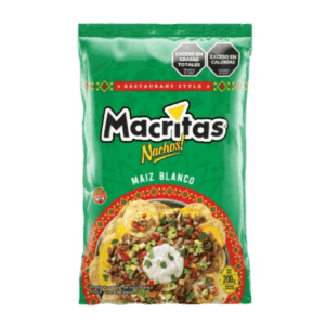 Macritas Nachos Maiz Blanco 200g