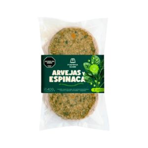 Mamma Sabe Medallón de Arveja y Espinaca 200g