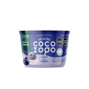 QU Coco Iogo Yogurt de Leche de Coco Arándanos 160g