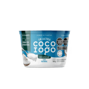 QU Coco Iogo Yogurt de Leche de Coco Sin Azúcar Natural 160g