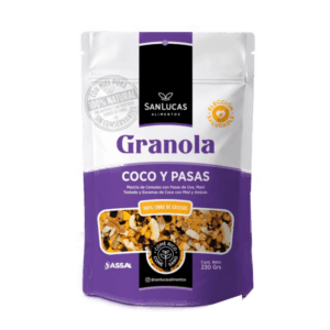 San Lucas Granola Coco y Pasas 230g