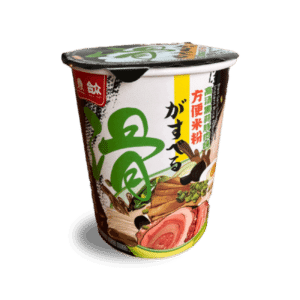 Hezhong Cup Fideos de Arroz Instantaneos Ramen Black Garlic Tonkotsu 78g