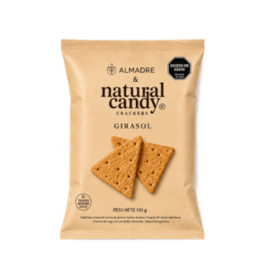 Natural Candy Crackers Girasol 100g